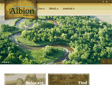 Tablet Screenshot of albionne.com